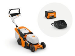 STIHL RMA 443 Cordless Lawn Mower with AK 20 battery and AL 101 charger
