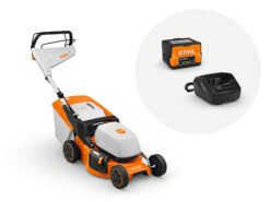 STIHL RMA 248 T Cordless Lawn Mower with AK 30 S battery and AL 101 charger