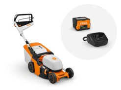 STIHL RMA 443 V Cordless Lawn Mower with AK 30 S battery and AL 101 charger
