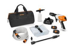 STIHL RCA 20 Cordless Handheld Pressure Washer with 2x AS 2 battery and AL 1 charger