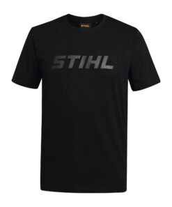 STIHL BLACK LOGO T-SHIRT L