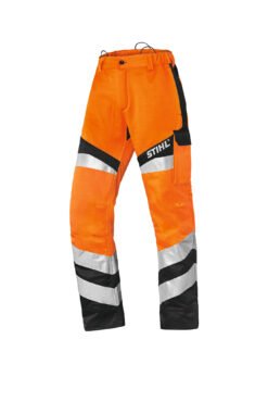 STIHL PROTECT FS HIGH-VISIBILITY TROUSERS, SIZE L (W34-38" L32.5")