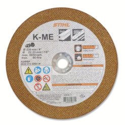 STIHL K-ME ABRASIVE CUTTING WHEEL - STEEL - 230MM / 9"