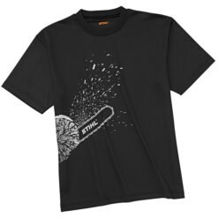 STIHL DYNAMIC MAG COOL T-SHIRT - BLACK, SIZE L
